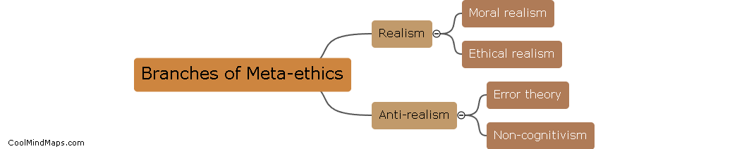 What are the branches of meta-ethics?