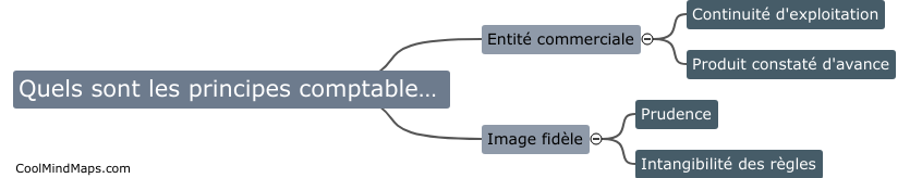 Quels sont les principes comptables de base?