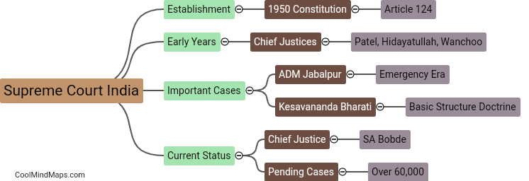 What is the history of the Supreme Court in India?