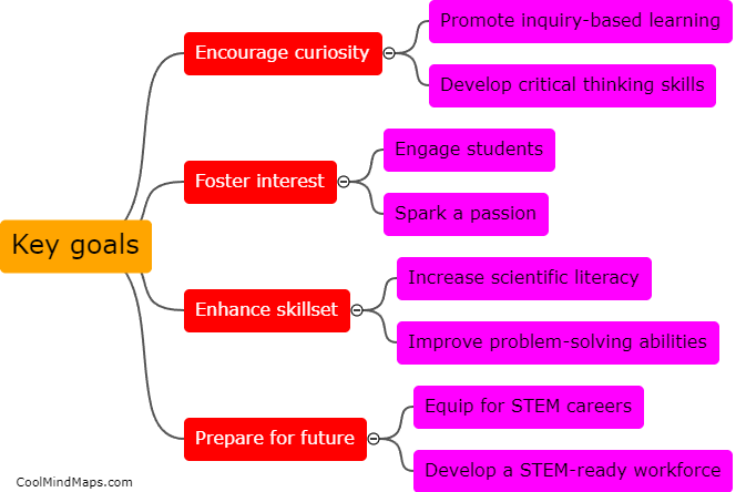 What are the key goals of STEM education?