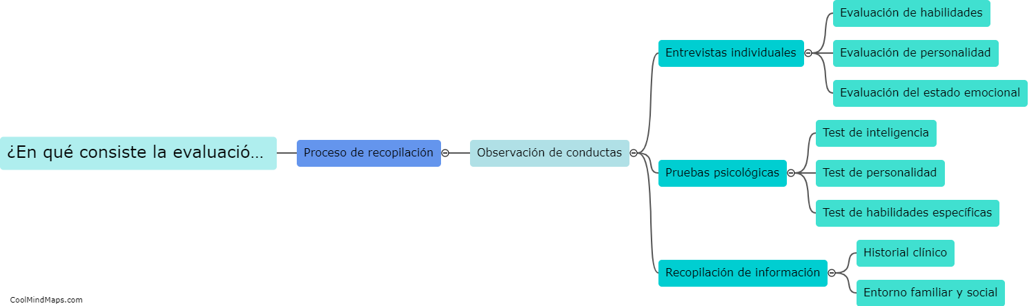 ¿En qué consiste la evaluación psicológica?