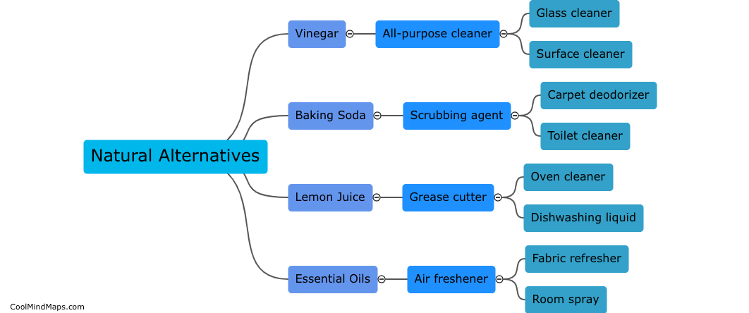 What are some natural alternatives to toxic household cleaners?