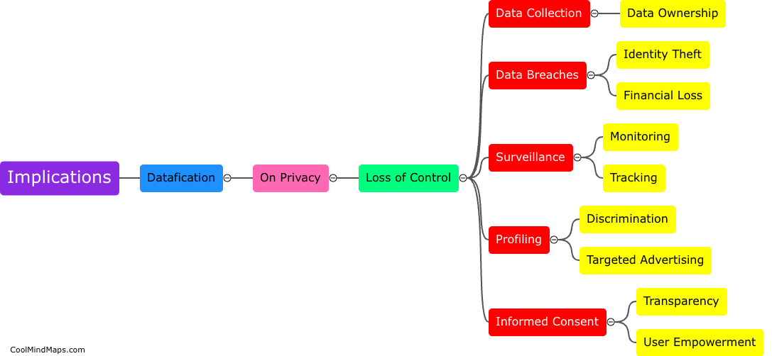 What are the implications of datafication on privacy?