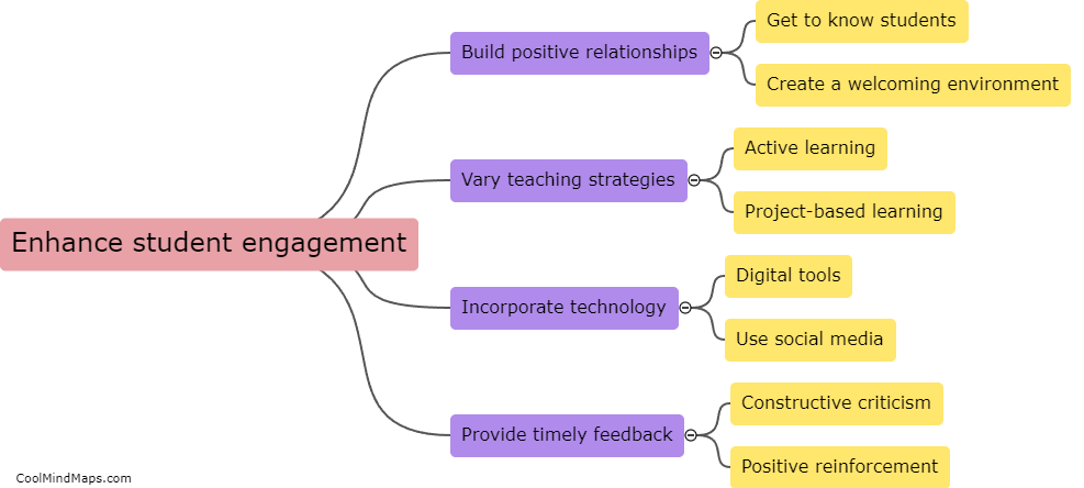 How can teachers enhance student engagement?