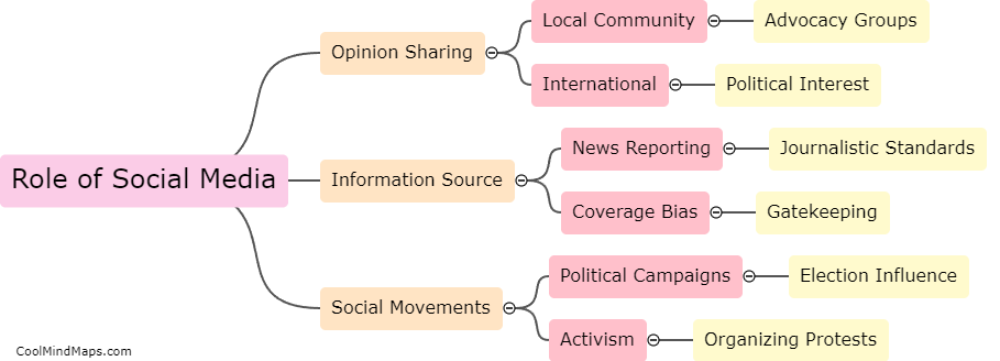 What is the role of social media in political discussions?