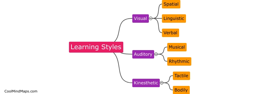 What are the different learning styles?