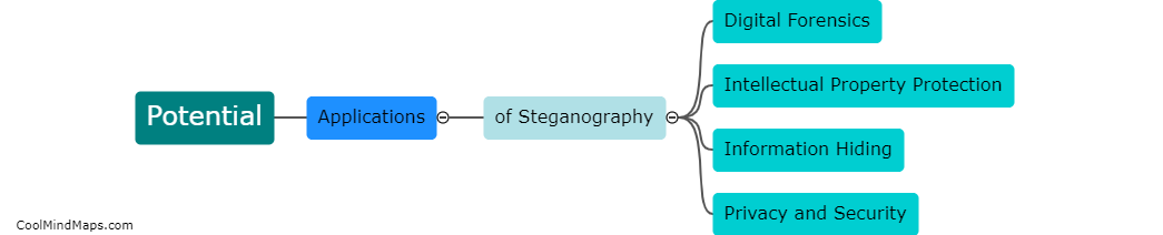 What are the potential applications of steganography?