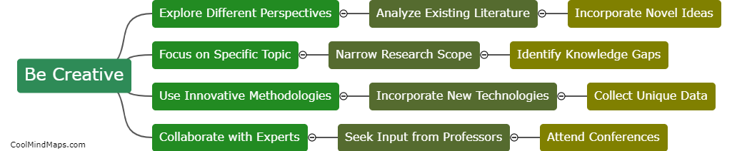 How can I make my thesis unique and original?