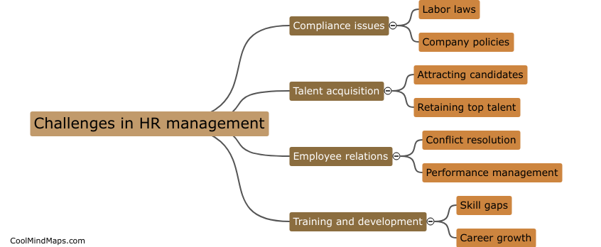 What are the challenges in HR management?