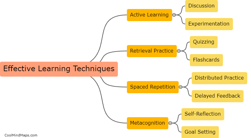 What are effective learning techniques?
