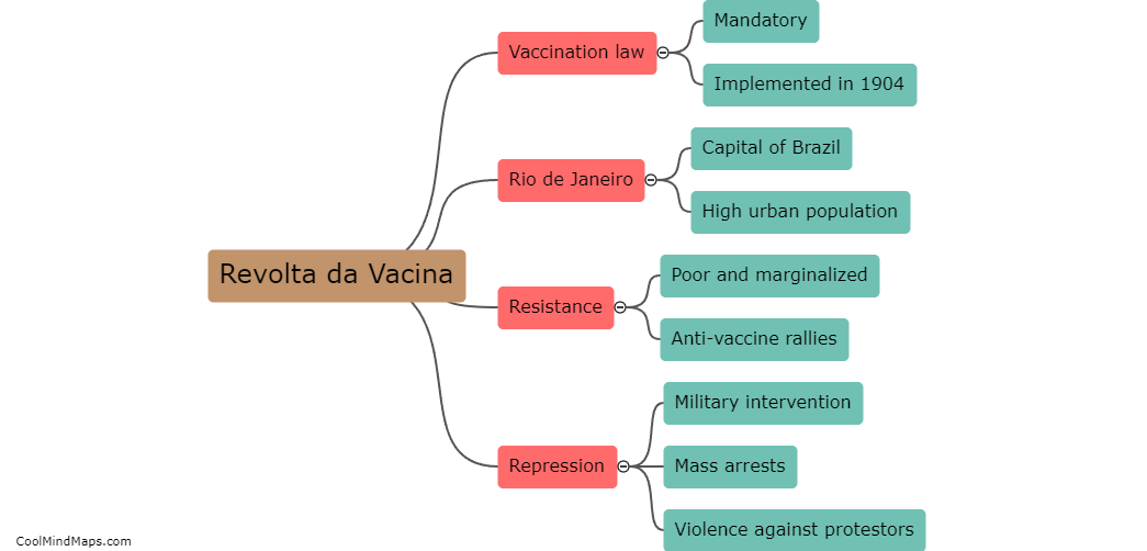 What was the Revolta da Vacina?