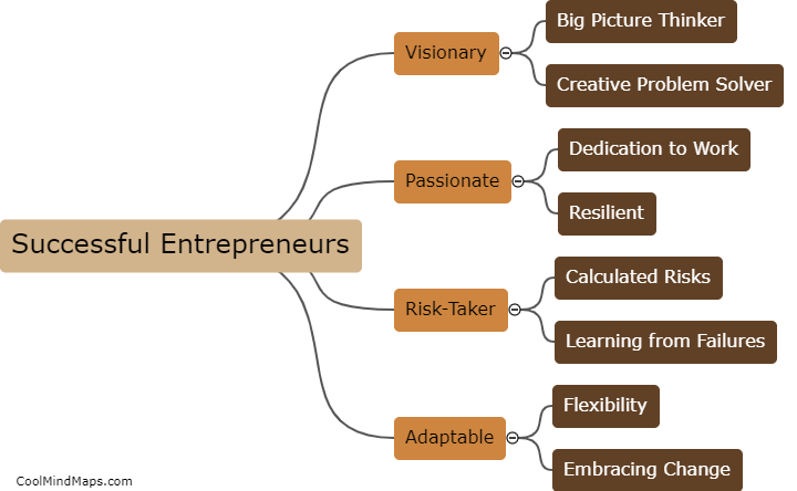 What are the key traits of successful entrepreneurs?