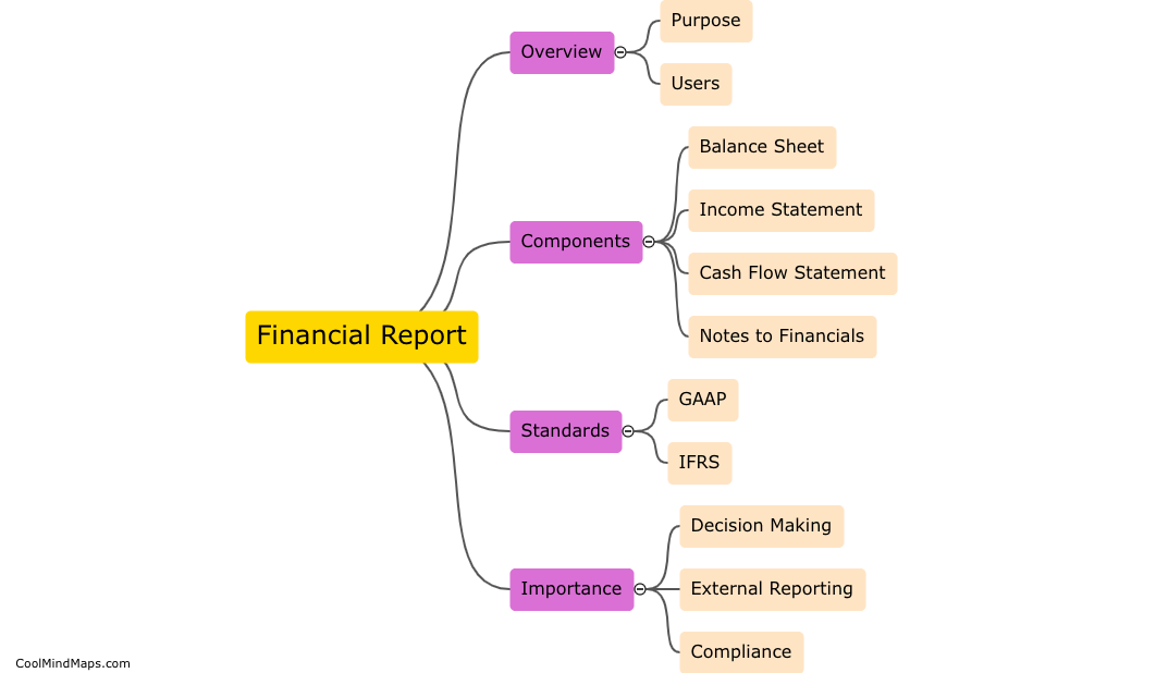 What is a financial report?