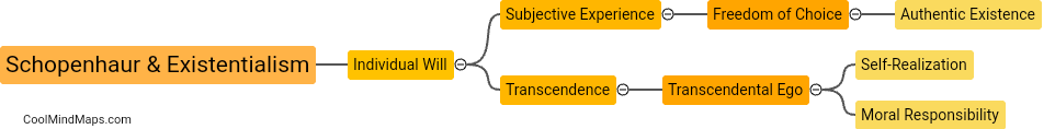 How does Schopenhaur's ideas relate to existentialism?