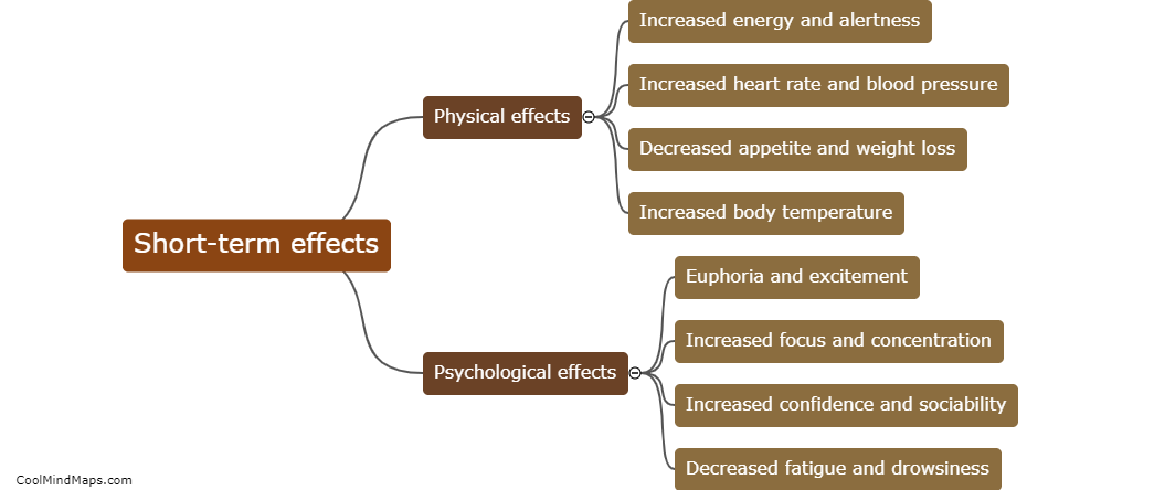 What are the short-term effects of using stimulants?