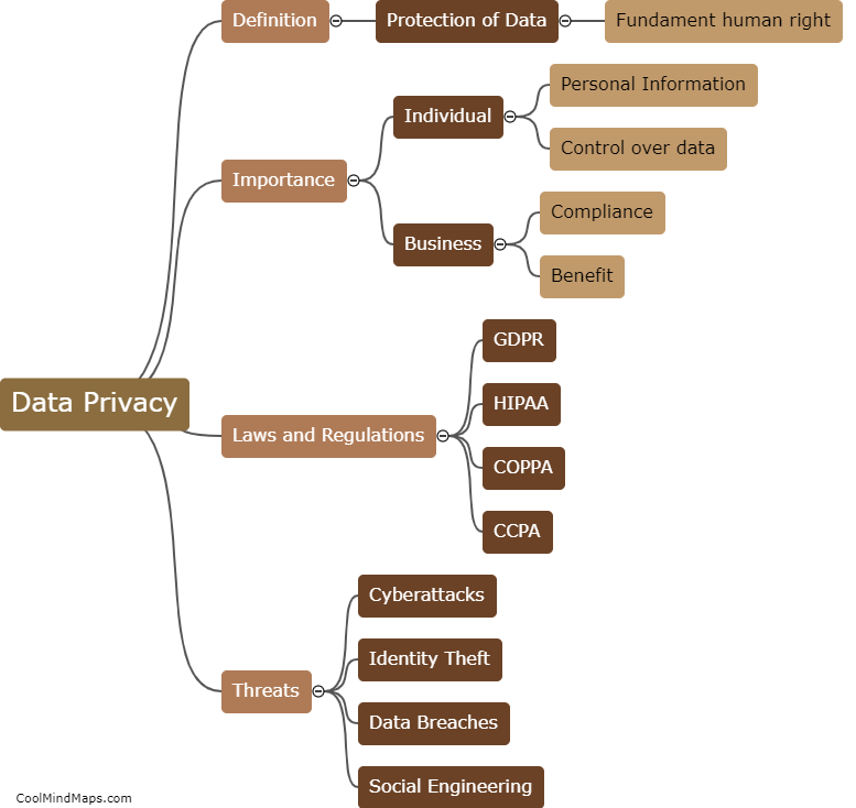 What is data privacy?