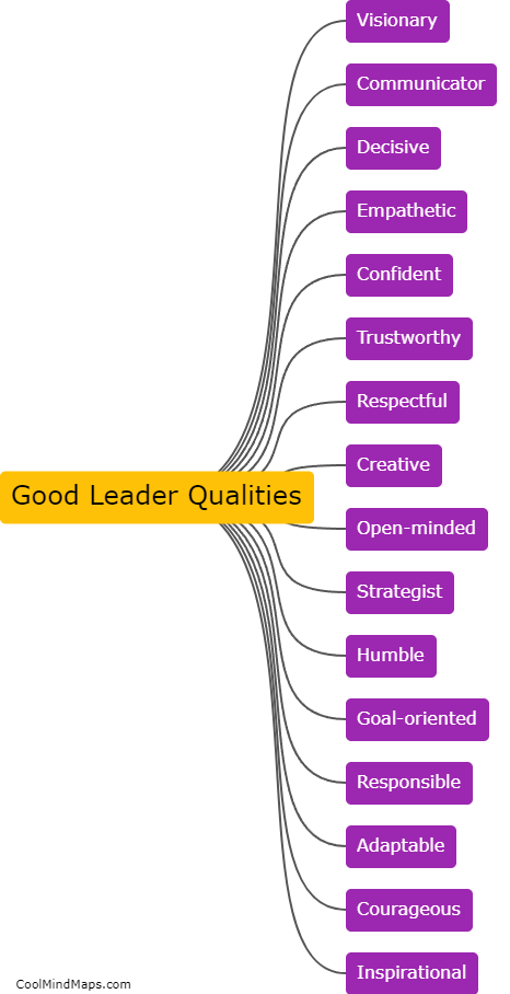 What are the qualities of a good leader?