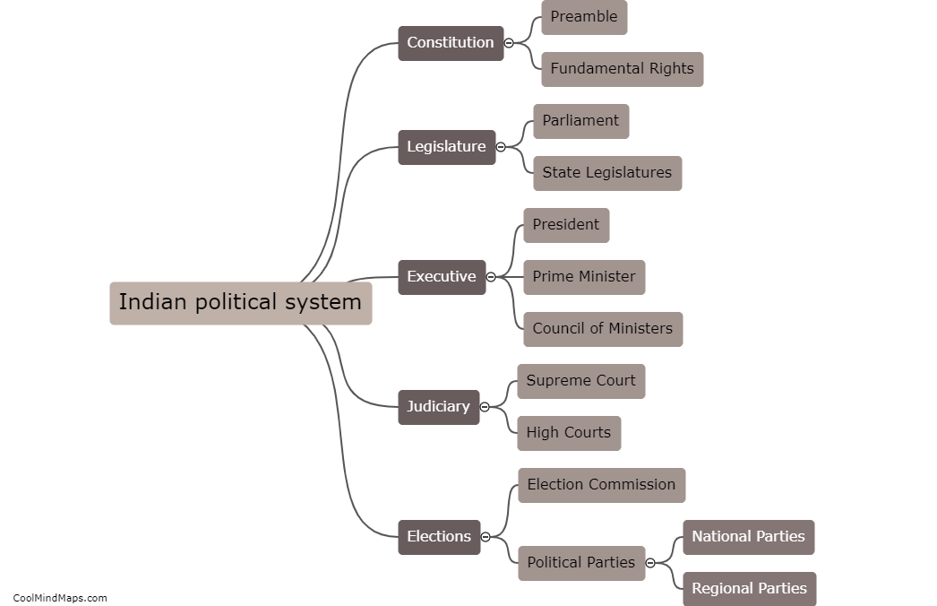 How does the Indian political system work?