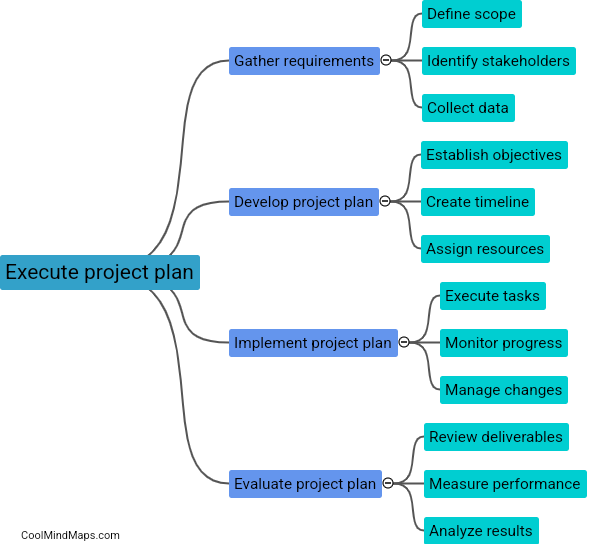 How to execute a project plan?
