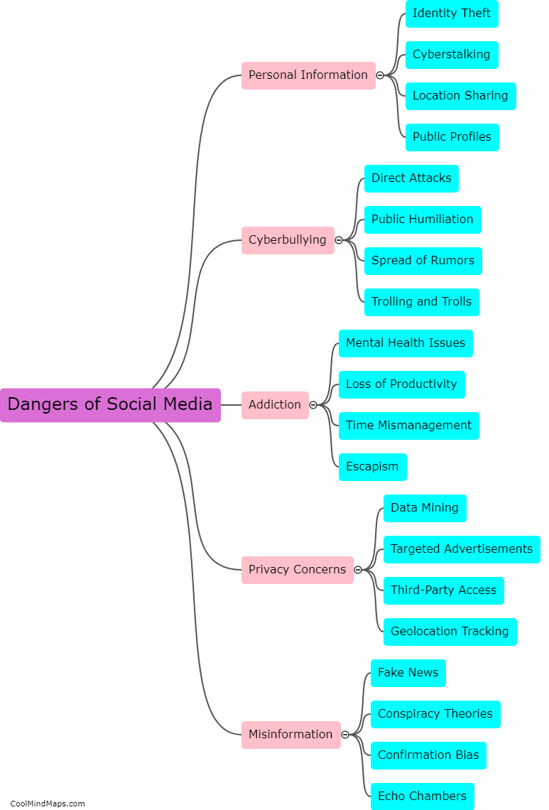 What are the potential dangers of social media use?