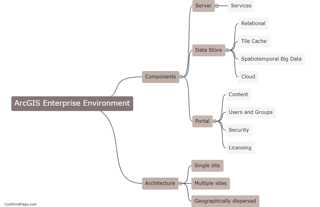 What is an ArcGIS Enterprise environment?
